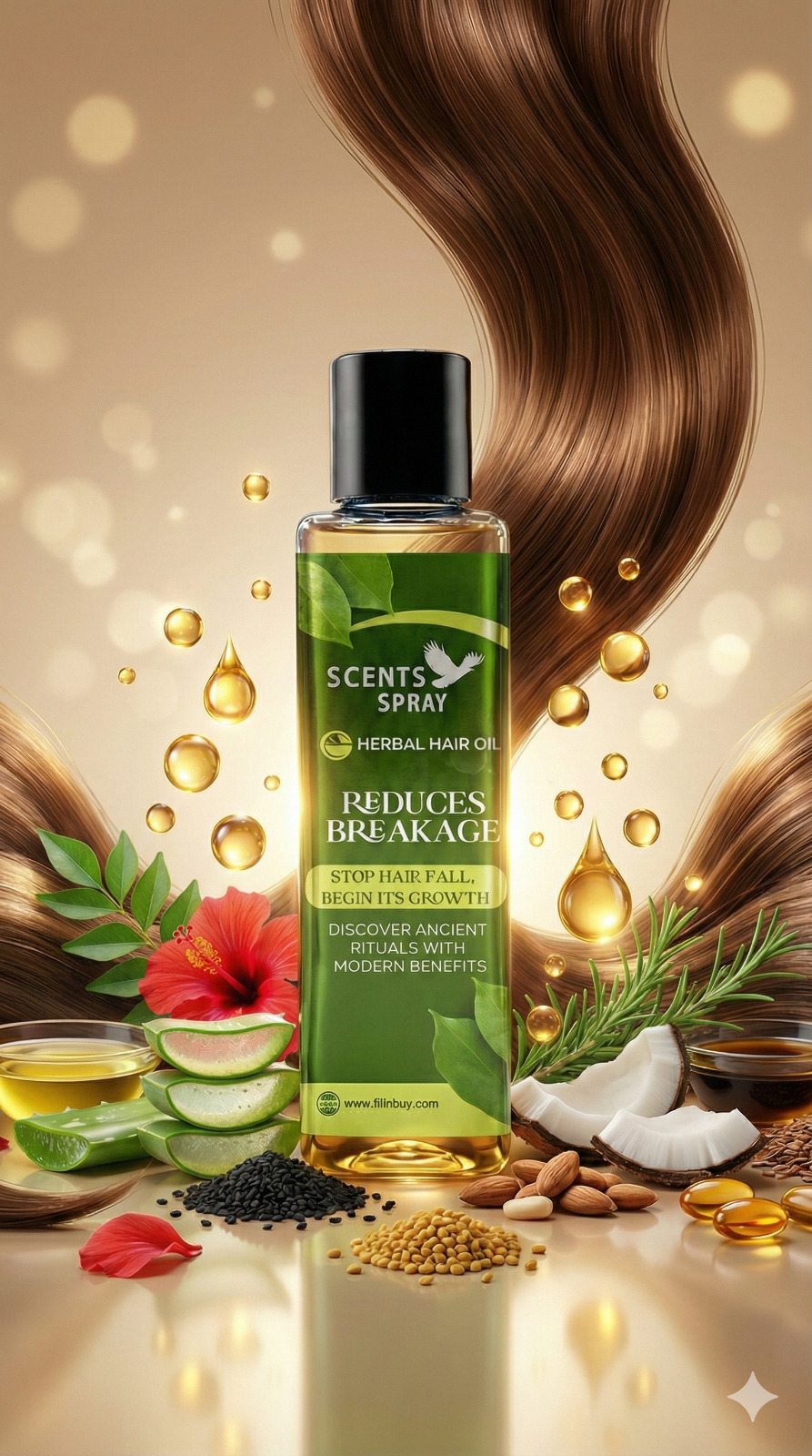 Herbal Haircare Oil-100ml