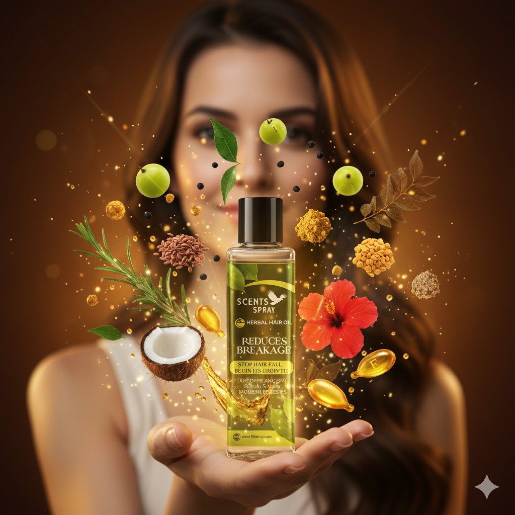 Herbal Haircare Oil-100ml - Image 4
